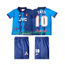Arsenal drakt TOTTI 10 1995 1996 Retro Bortetrøye Kort erm , Barnesett