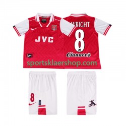 Arsenal drakt WRIGHT 8 1996 1997 Retro Hjemmetrøye Kort erm , Barnesett