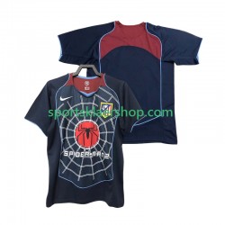 Atlético Madrid drakt 2005 Retro Bortetrøye Kort erm 2004 , Herre