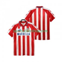 Atlético Madrid drakt 1995 Retro Hjemmetrøye Kort erm 1994 , Herre