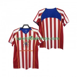 Atlético Madrid drakt 2005 Retro Hjemmetrøye Kort erm 2004 , Herre