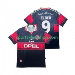 FC Bayern München drakt Elber 9 1997 Retro Hjemmetrøye Kort erm 1999 , Herre