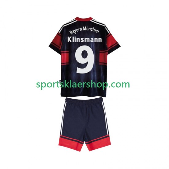 FC Bayern München drakt Klinsmann 9 1997 Retro Hjemmetrøye Kort erm 1999 , Barnesett