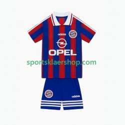 FC Bayern München drakt 1995 1997 Retro Hjemmetrøye Kort erm , Barnesett