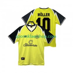 Borussia Dortmund drakt Moller 10 1995 1996 Retro Hjemmetrøye Kort erm , Herre