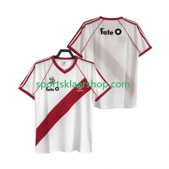 CA River Plate drakt 1986 Retro Hjemmetrøye Kort erm , Herre