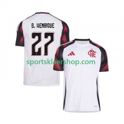 CR Flamengo drakt Bruno Henrique 27 Bortetrøye Kort erm 2025-2026 , Herre