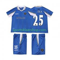 Chelsea drakt ZOLA 25 1997 Retro Hjemmetrøye Kort erm 1999 , Barnesett