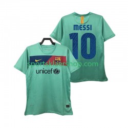 FC Barcelona drakt Lionel Messi 10 Retro Bortetrøye Kort erm 2010 2011 , Herre