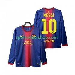 FC Barcelona drakt Lionel Messi 10 2012 2013 Retro Hjemmetrøye Lang erm , Herre