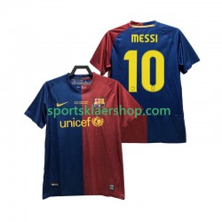 FC Barcelona drakt Lionel Messi 10 Champions League 2009 Retro Hjemmetrøye Kort erm 2008 , Herre