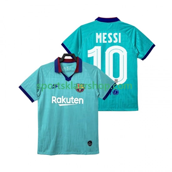 FC Barcelona drakt Lionel Messi 10 2019 2020 Retro Tredjetrøye Kort erm , Herre