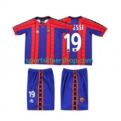 FC Barcelona drakt Lionel Messi 19 1997 1998 Retro Hjemmetrøye Kort erm , Barnesett