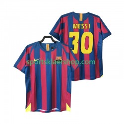 FC Barcelona drakt Lionel Messi 30 2005 Retro Hjemmetrøye Kort erm 2006 , Herre