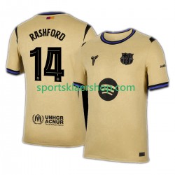 FC Barcelona drakt Marcus Rashford 14 UCL Bortetrøye Kort erm 2025-2026 , Herre