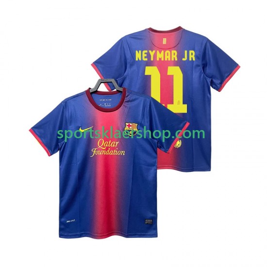 FC Barcelona drakt Neymar JR 11 2012 2013 Retro Hjemmetrøye Kort erm , Herre