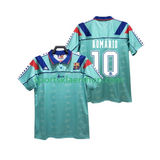 FC Barcelona drakt ROMARIO 10 1992 1995 Retro Bortetrøye Kort erm , Herre