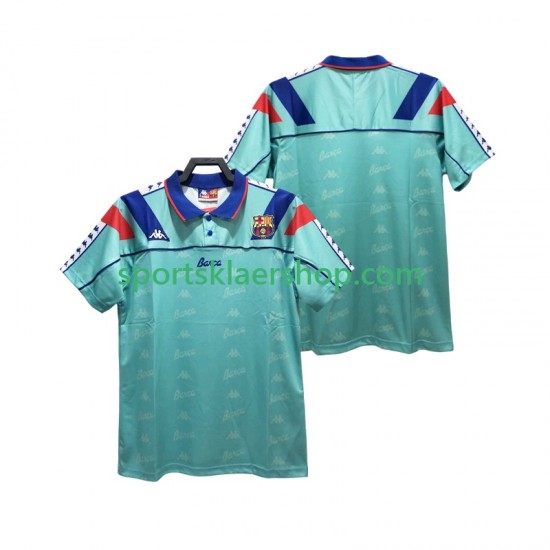 FC Barcelona drakt 1992 1995 Retro Bortetrøye Kort erm , Herre