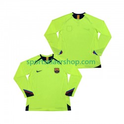 FC Barcelona drakt 2005 Retro Bortetrøye Lang erm 2006 , Herre