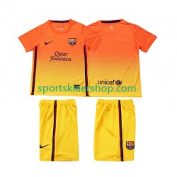FC Barcelona drakt 2012 2013 Retro Bortetrøye Kort erm , Barnesett