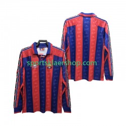 FC Barcelona drakt 1996 1997 Retro Hjemmetrøye Lang erm , Herre FC Barcelona drakt 1996 1997 Retro Hjemmetrøye Lang erm , Herre