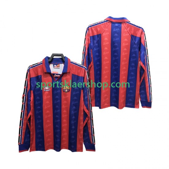 FC Barcelona drakt 1996 1997 Retro Hjemmetrøye Lang erm , Herre
