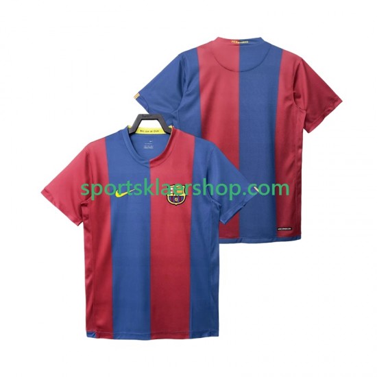FC Barcelona drakt 2007 Retro Hjemmetrøye Kort erm 2006 , Herre