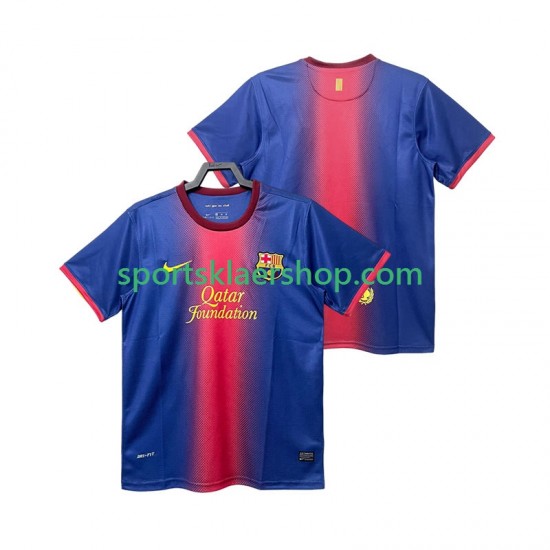 FC Barcelona drakt 2012 2013 Retro Hjemmetrøye Kort erm , Herre