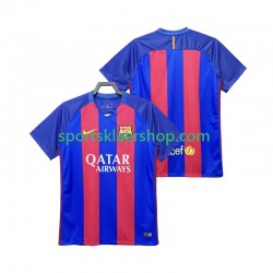 FC Barcelona drakt 2016 2017 Retro Hjemmetrøye Kort erm , Herre