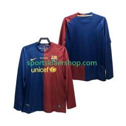 FC Barcelona drakt Champions League 2009 Retro Hjemmetrøye Lang erm 2008 , Herre