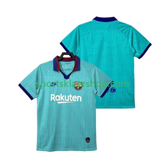 FC Barcelona drakt 2019 2020 Retro Tredjetrøye Kort erm , Herre