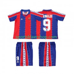 FC Barcelona drakt Ronaldo 9 1992 1995 Retro Hjemmetrøye Kort erm , Barnesett