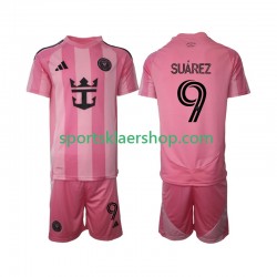 Inter Miami drakt Luis Suarez 9 Hjemmetrøye Kort erm 2025 , Barnesett