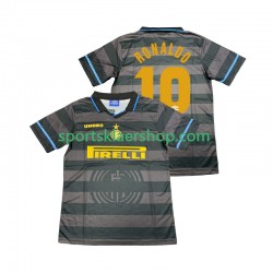 Inter Milan drakt Ronaldo 10 1997 1998 Retro Tredjetrøye Kort erm , Herre