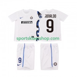 Inter Milan drakt Ronaldo 9 Retro Bortetrøye Kort erm 2010 2011 , Barnesett