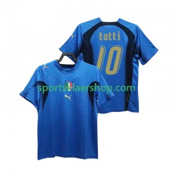 Italia drakt Totti 20 Retro Hjemmetrøye Kort erm 2006 , Herre