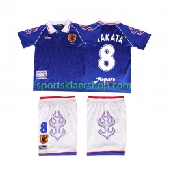 Japan drakt NAKATA 8 1998 Retro Hjemmetrøye Kort erm , Barnesett
