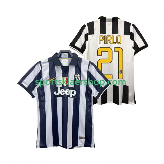 Juventus drakt Andrea Pirlo 21 2014 2015 Retro Hjemmetrøye Kort erm , Herre