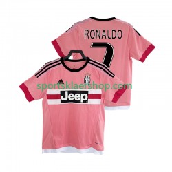 Juventus drakt Cristiano Ronaldo 7 2016 2017 Retro Bortetrøye Kort erm , Herre