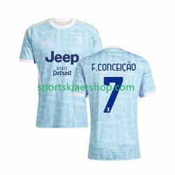 Juventus drakt Francisco Conceicao 7 Bortetrøye Kort erm 2025-2026 , Herre Juventus drakt Francisco Conceicao 7 Bortetrøye Kort erm 2025-2026 , Herre