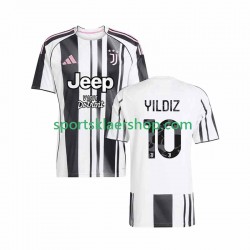 Juventus drakt Kenan Yildiz 10 Hjemmetrøye Kort erm 2025-2026 , Herre Juventus drakt Kenan Yildiz 10 Hjemmetrøye Kort erm 2025-2026 , Herre
