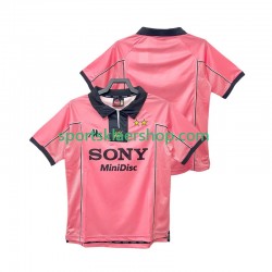 Juventus drakt 1997 1998 Retro Bortetrøye Kort erm , Herre