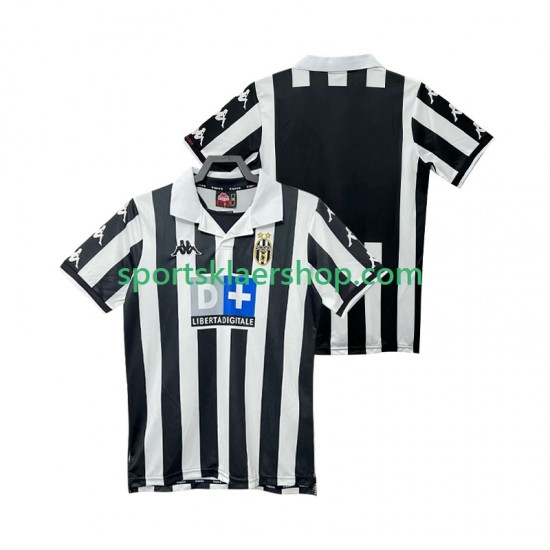 Juventus drakt 2000 Retro Hjemmetrøye Kort erm 1999 , Herre
