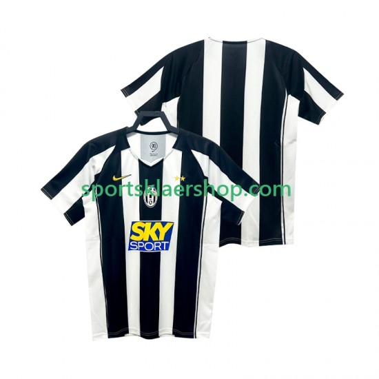 Juventus drakt 2005 Retro Hjemmetrøye Kort erm 2004 , Herre