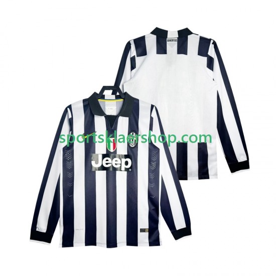 Juventus drakt 2014 2015 Retro Hjemmetrøye Lang erm , Herre