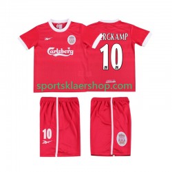 Liverpool drakt BERGKAMP 10 LWP 1997 1998 Retro Hjemmetrøye Kort erm , Barnesett