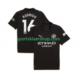 Manchester City drakt Rodrigo Hernandez 16 Bortetrøye Kort erm 2025-2026 , Herre