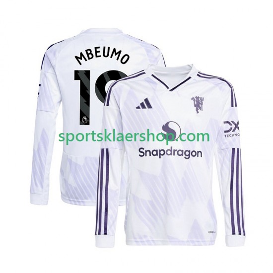 Manchester Utd drakt Bryan Mbeumo 19 Bortetrøye Lang erm 2025-2026 , Herre