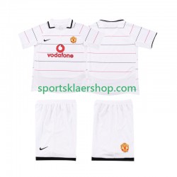 Manchester Utd drakt 2003 Retro Tredjetrøye Kort erm 2006 , Barnesett