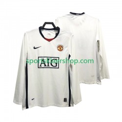 Manchester Utd drakt Premier League 2009 Retro Bortetrøye Lang erm 2008 , Herre